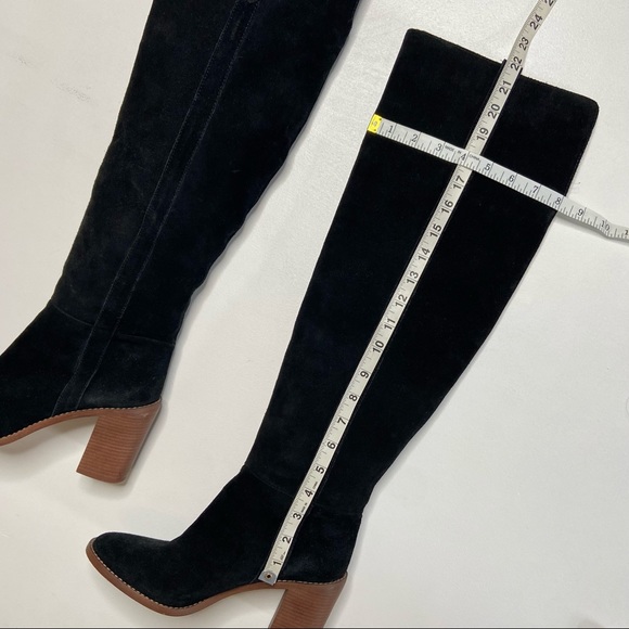 MADEWELL Over The Knee Suede Leather Boots - Picture 4 of 16